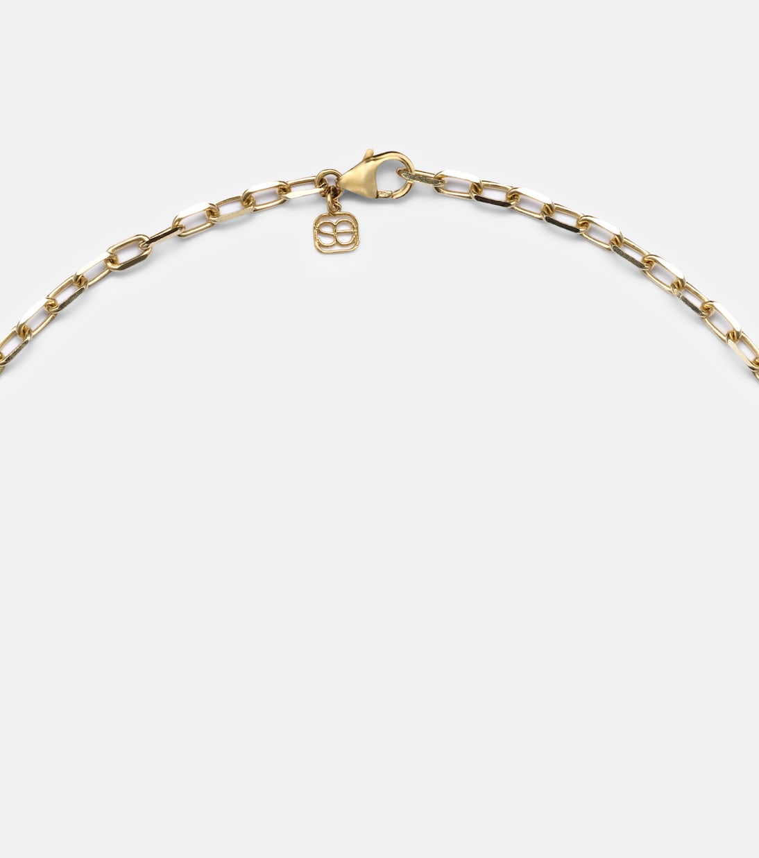 14kt gold charm necklace with diamonds | Sydney Evan