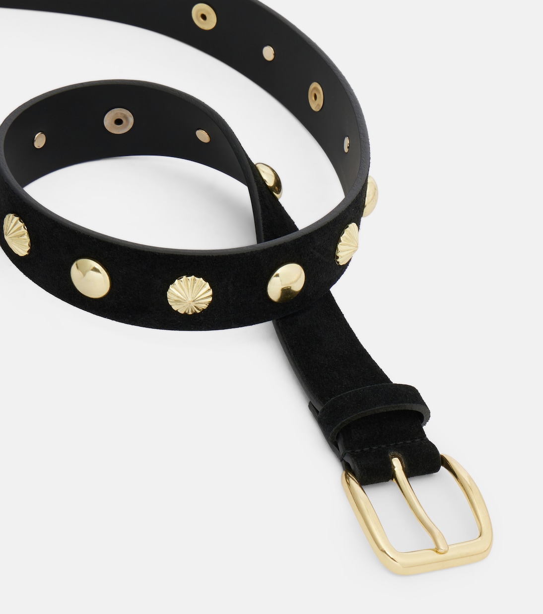 Eden studded suede belt | Nour Hammour