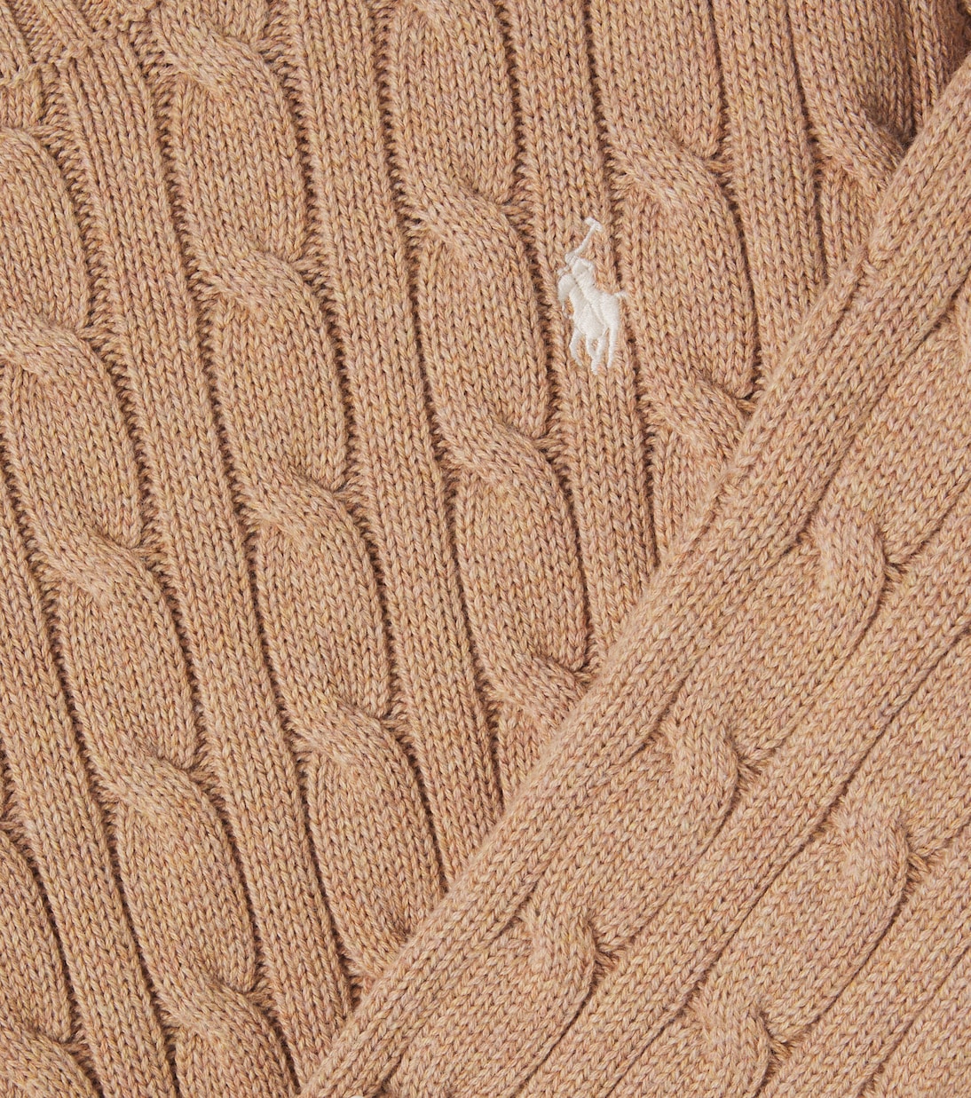 Cable-knit cotton sweater | Polo Ralph Lauren Kids