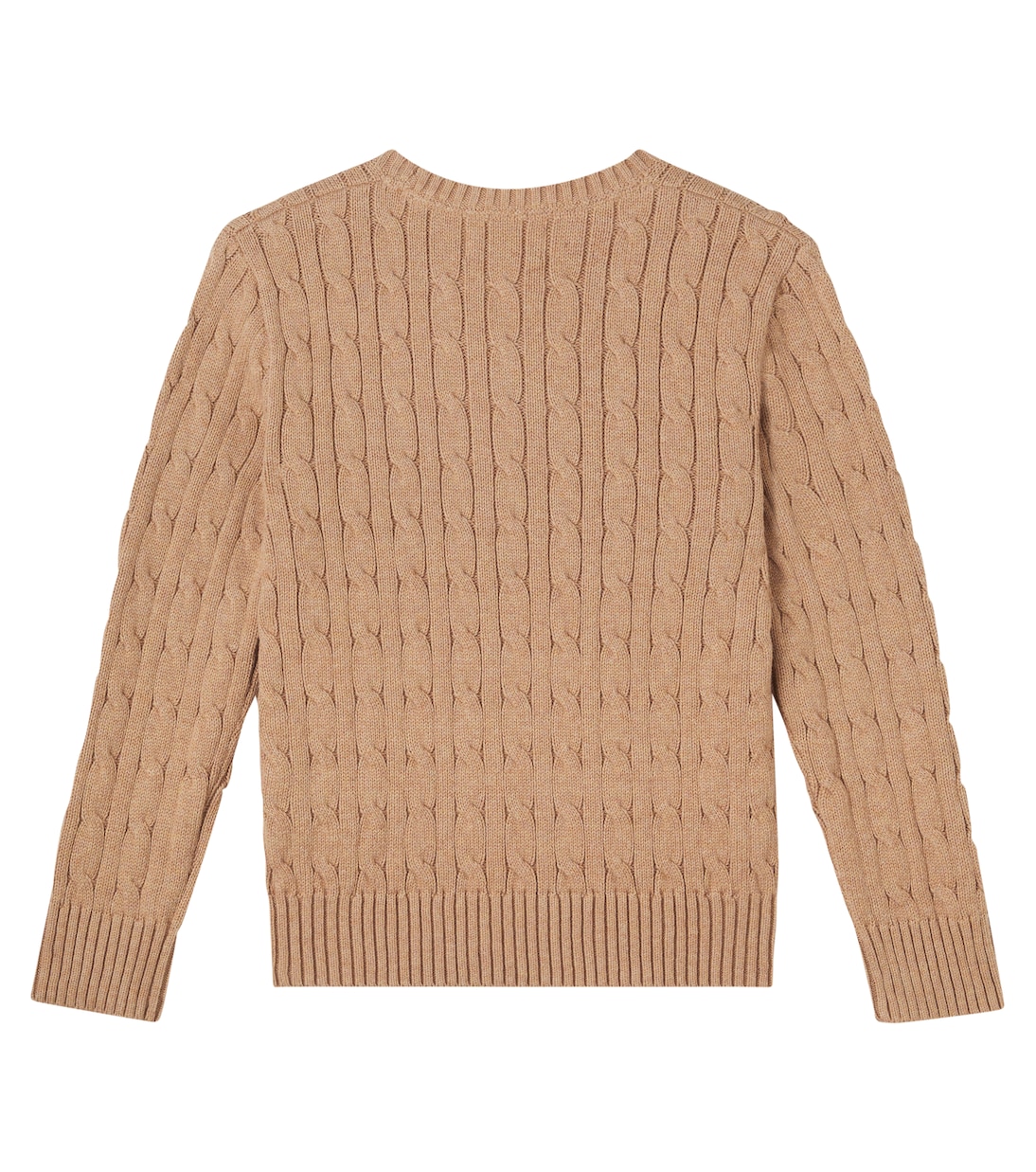 Cable-knit cotton sweater | Polo Ralph Lauren Kids