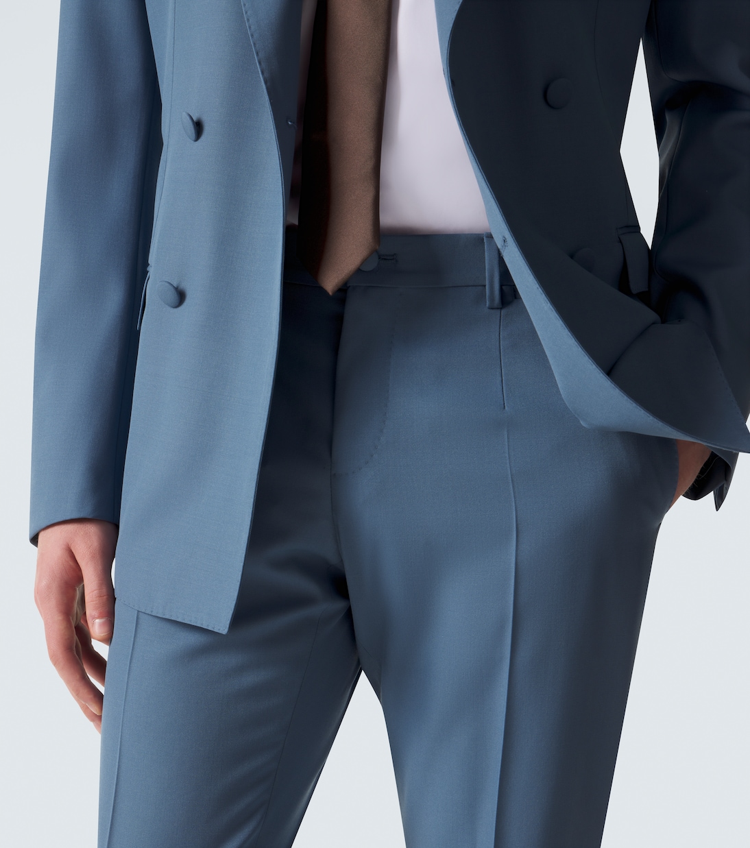 Pantaloni regular in lana vergine | Dolce&Gabbana