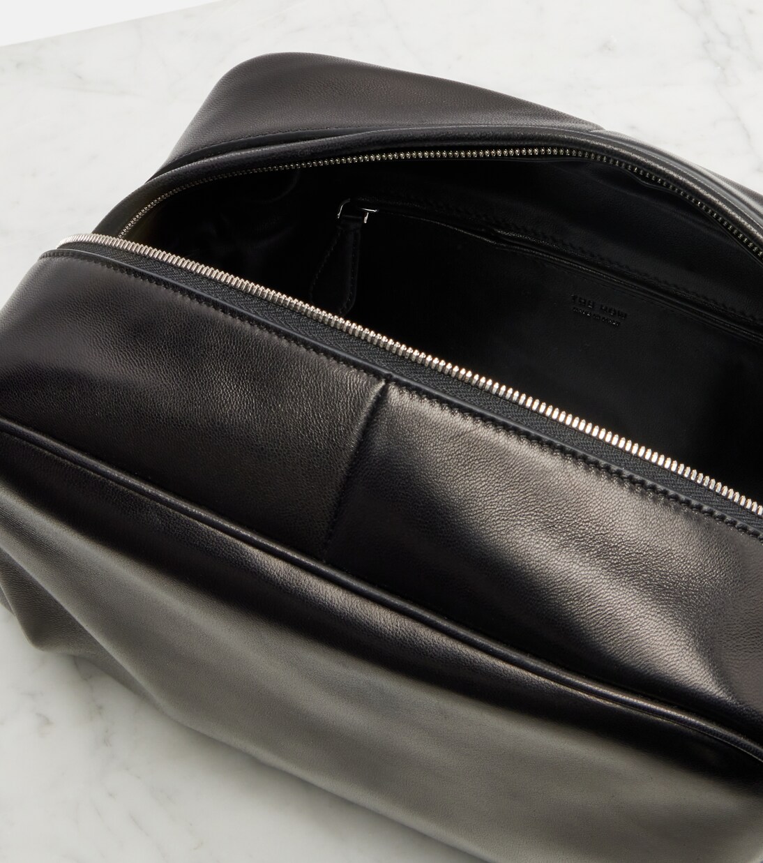 Leila Small leather clutch | The Row
