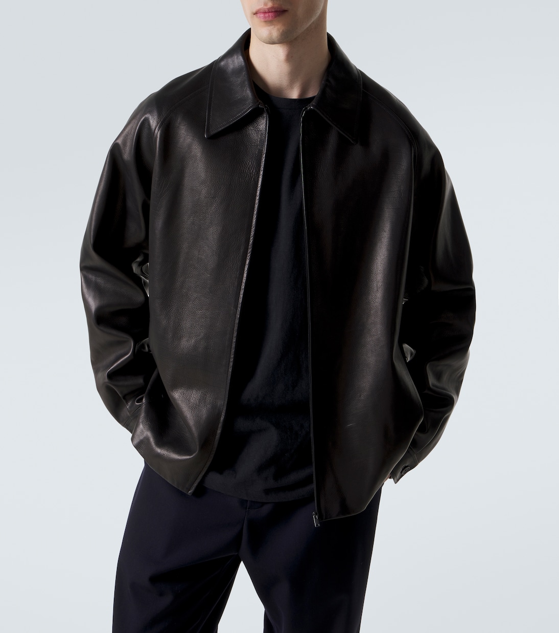 Mount leather jacket | The Row