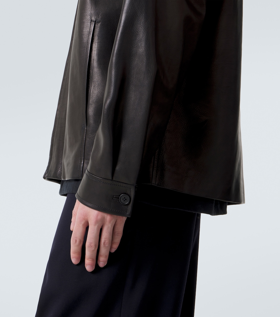 Mount leather jacket | The Row