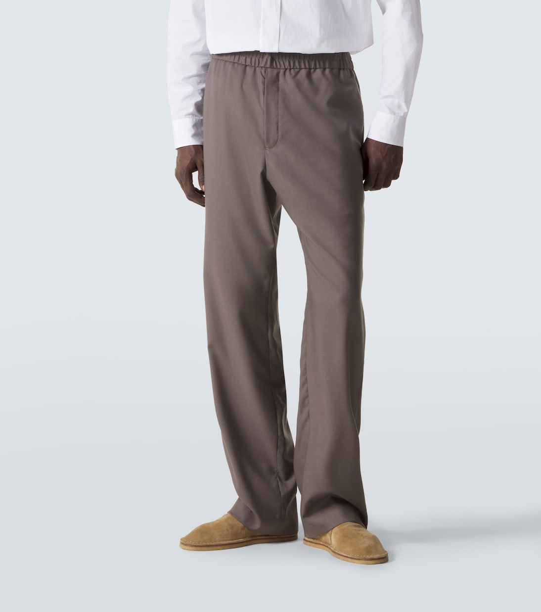 Ari wool wide-leg pants | The Row