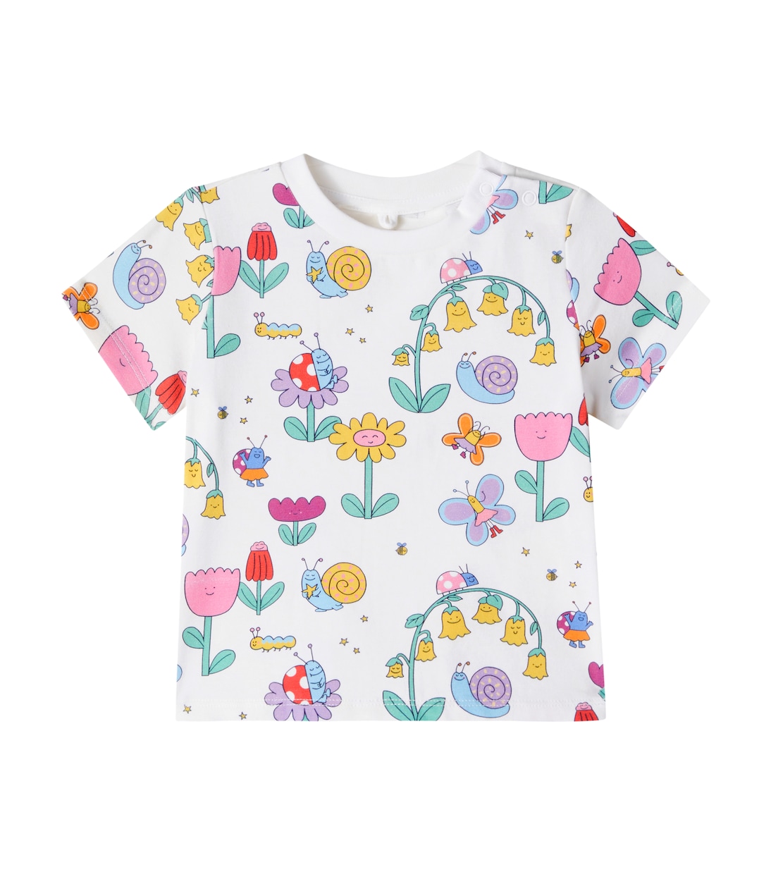 Bébé – T-shirt Bug House en coton mélangé | Stella McCartney Kids