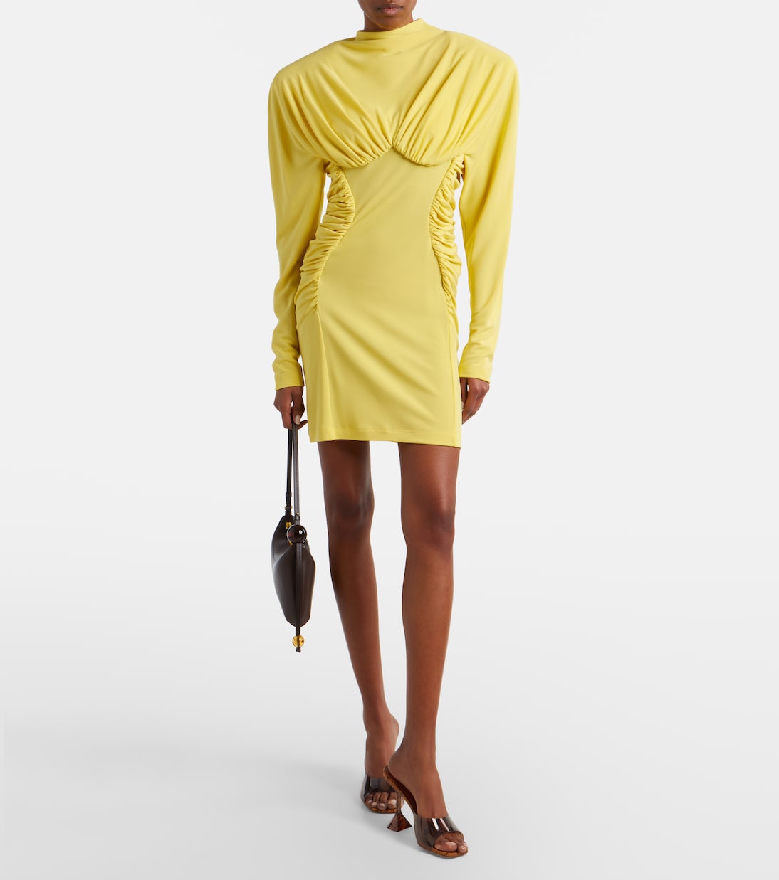 Bedruckte Pantoletten Lupita | Amina Muaddi