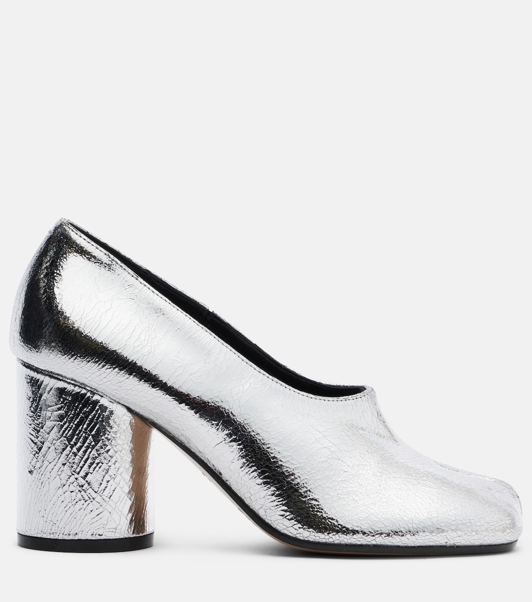 Tabi 80 metallic leather pumps | Maison Margiela