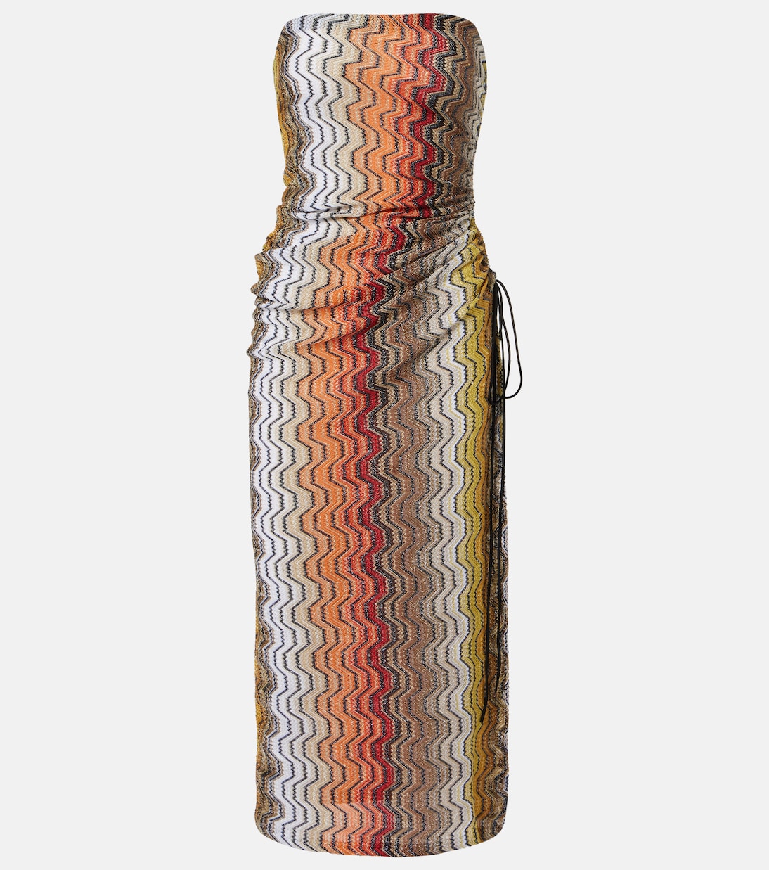 Wave lamé beach dress | Missoni