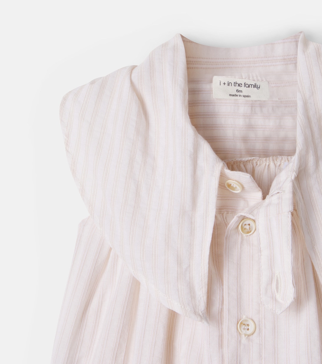 유아 - Empuries 스트라이프 코튼 포플린 드레스 | 1 + in the Family