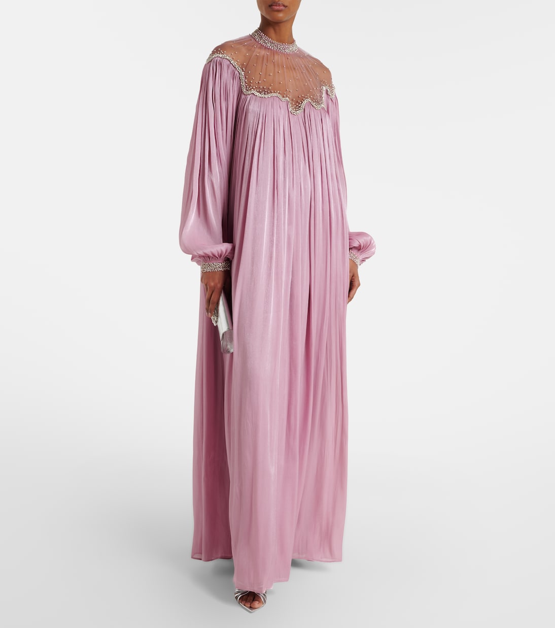 Verzierte Robe Elline | Costarellos