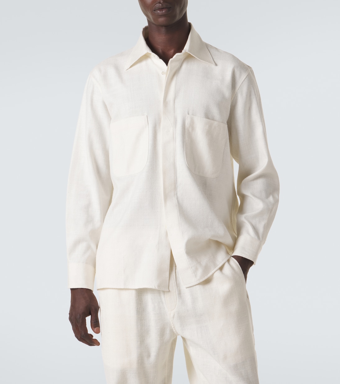 Silk shirt | Saman Amel