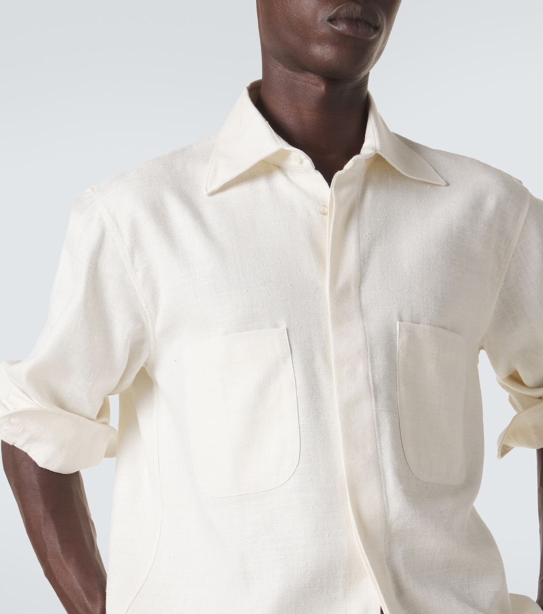 Silk shirt | Saman Amel