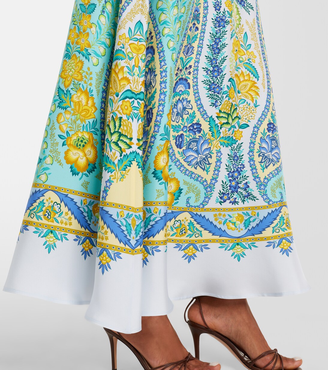 Maxirock aus Seide | Etro