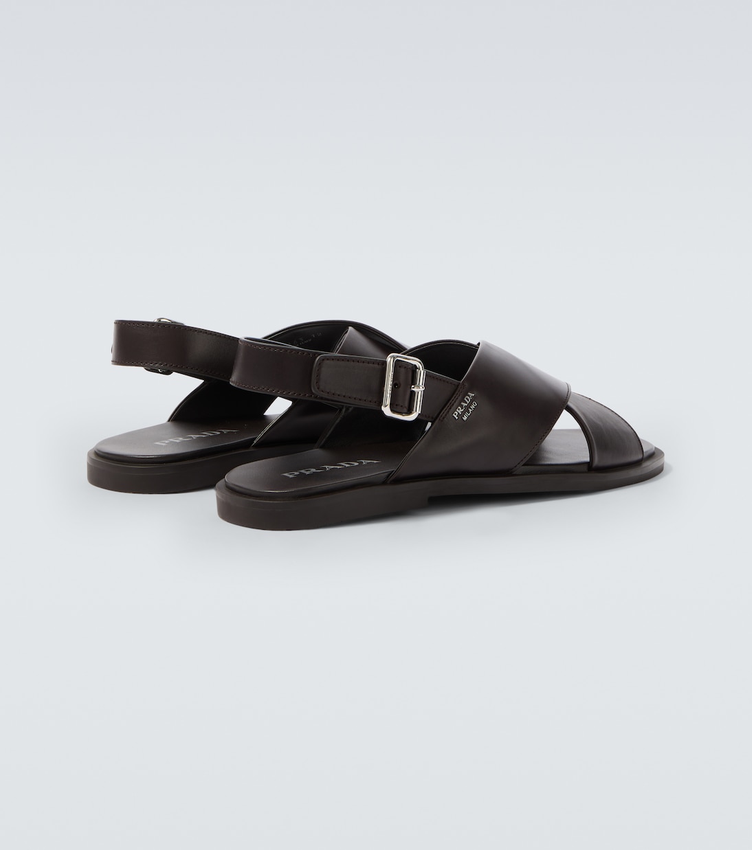 Leather sandals | Prada