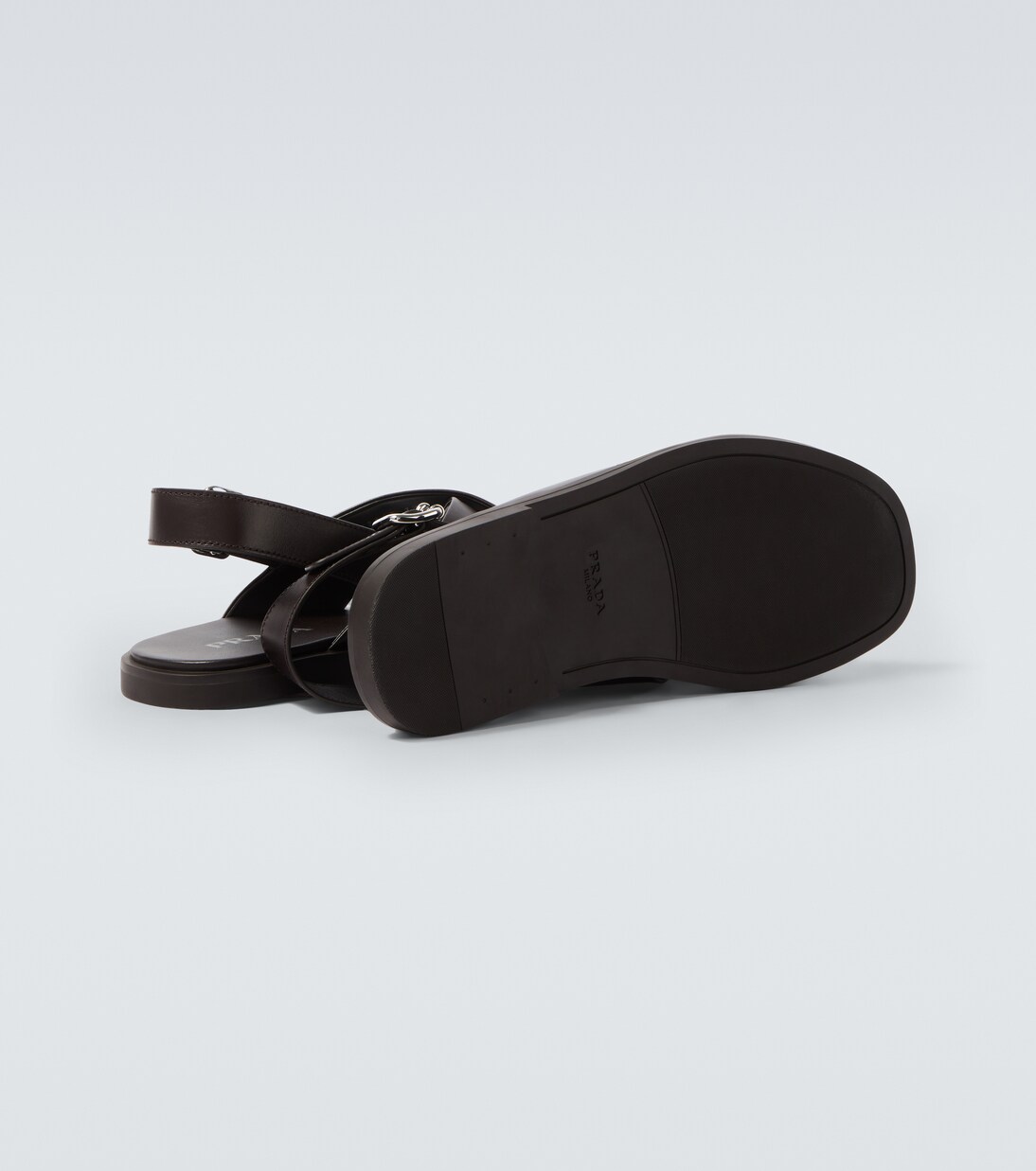 Leather sandals | Prada