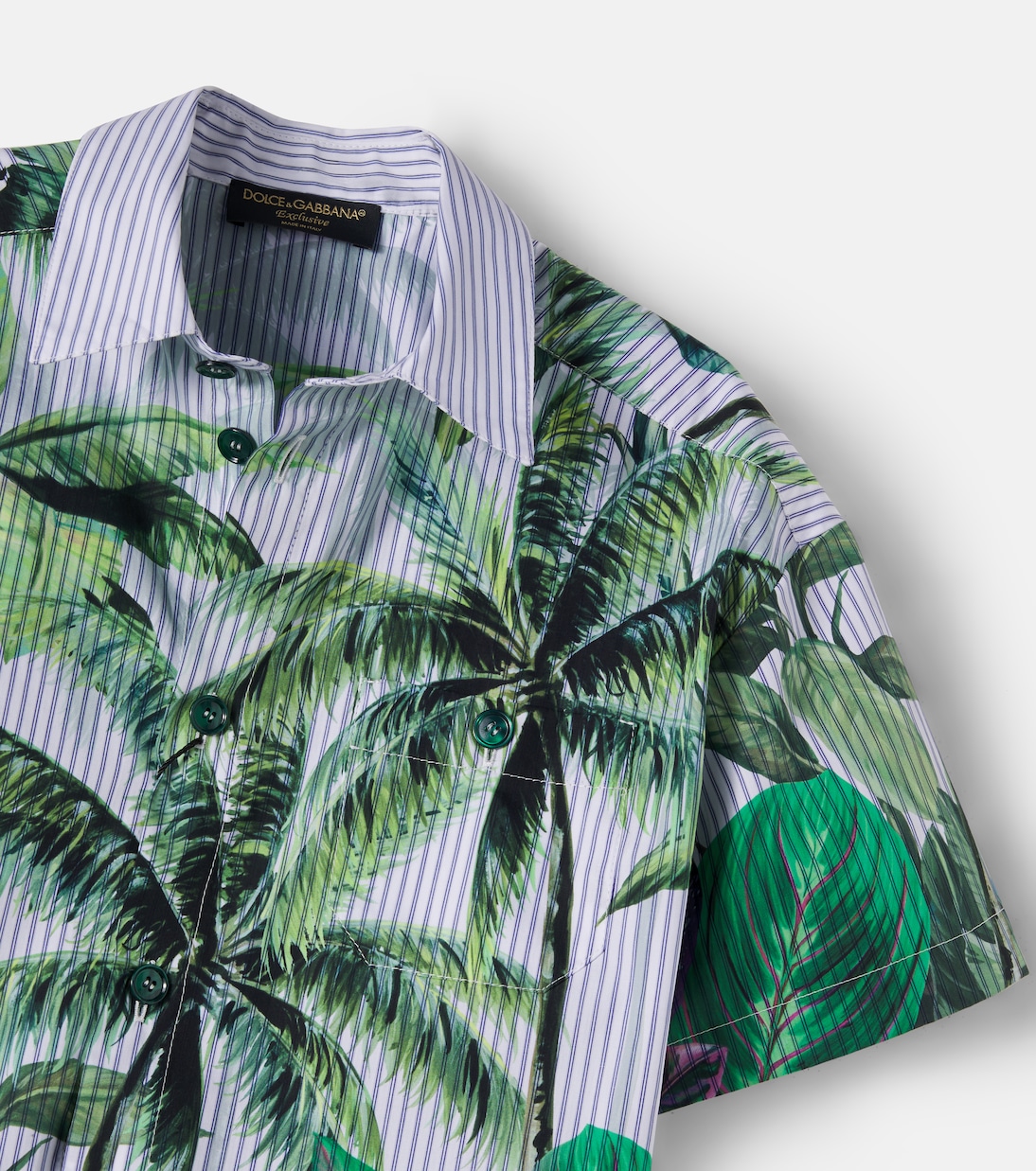 Bedrucktes Hemd aus Baumwolle | Dolce&Gabbana Kids