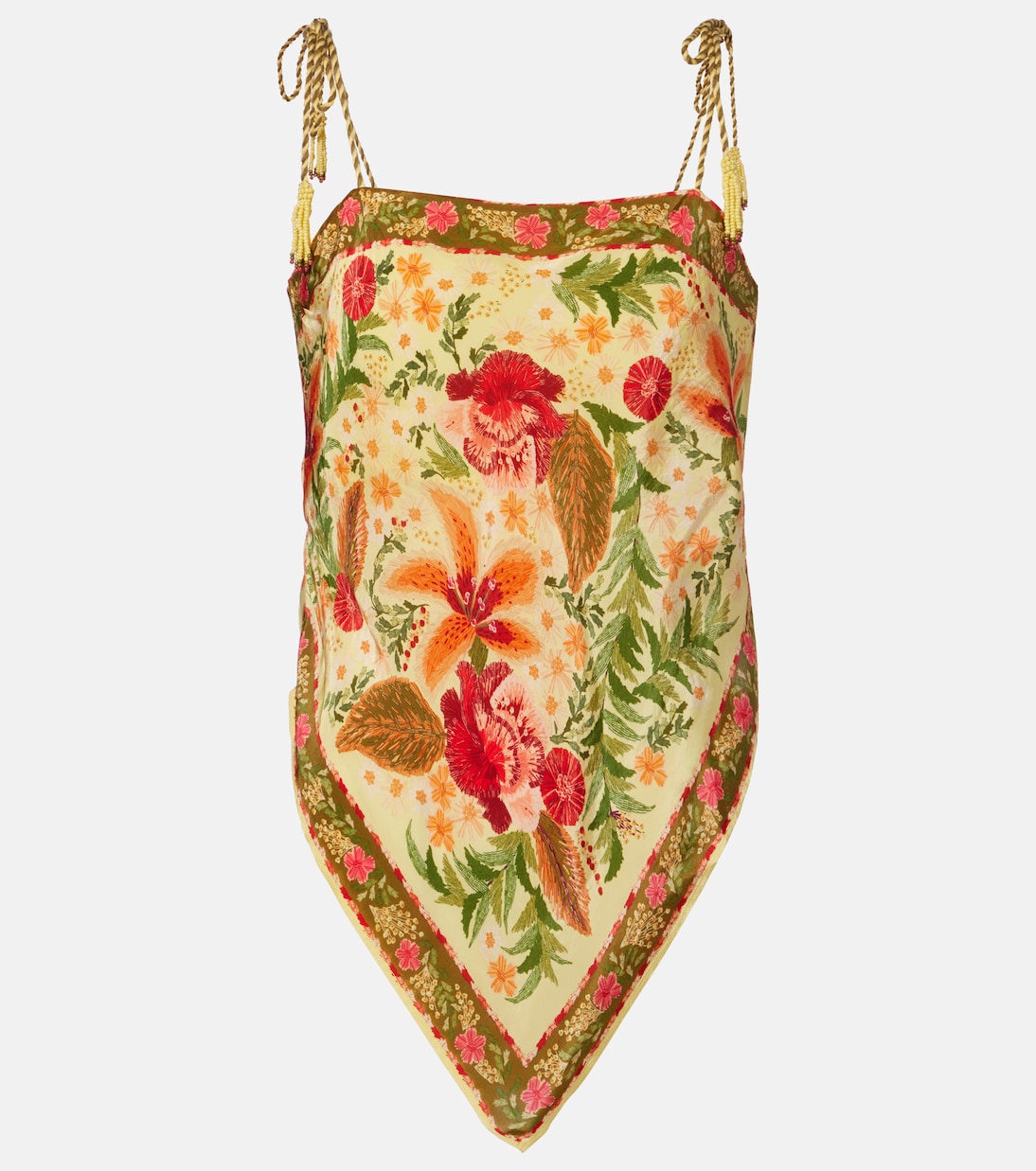 Stitched Garden floral top | Farm Rio