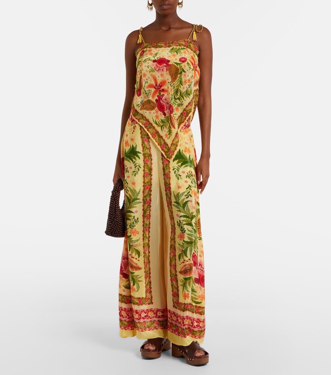 Stitched Garden floral top | Farm Rio