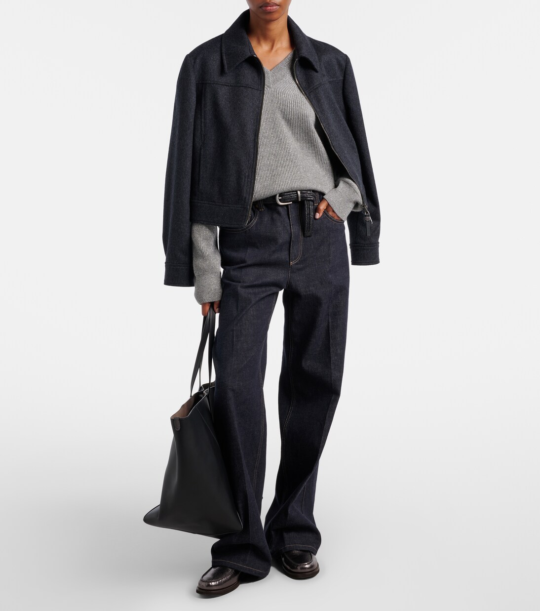 Pullover aus Rippstrick | Brunello Cucinelli