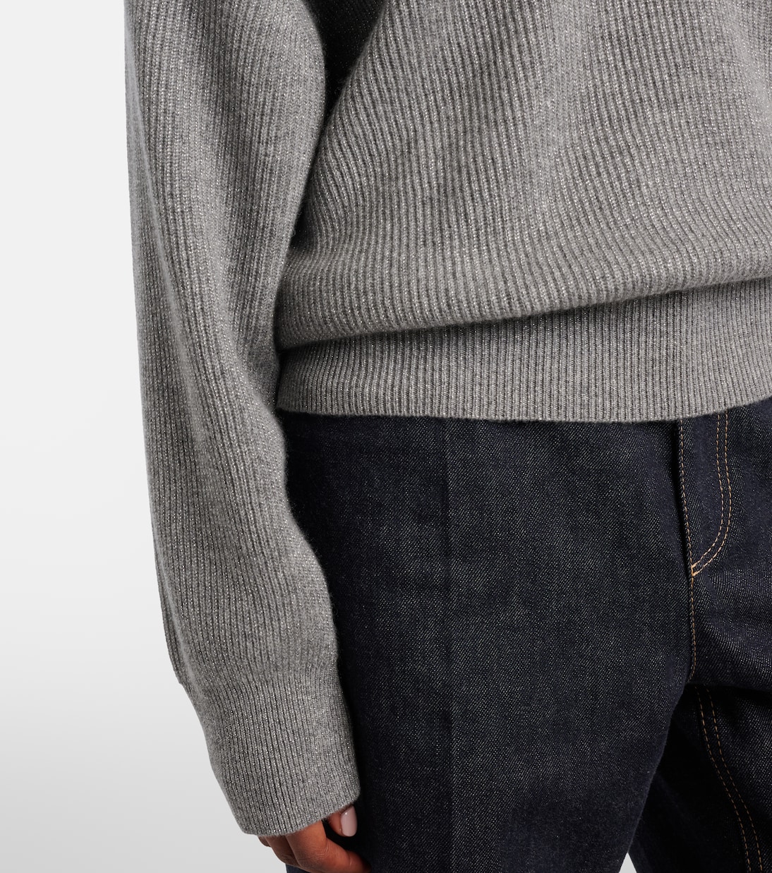 Pullover aus Rippstrick | Brunello Cucinelli