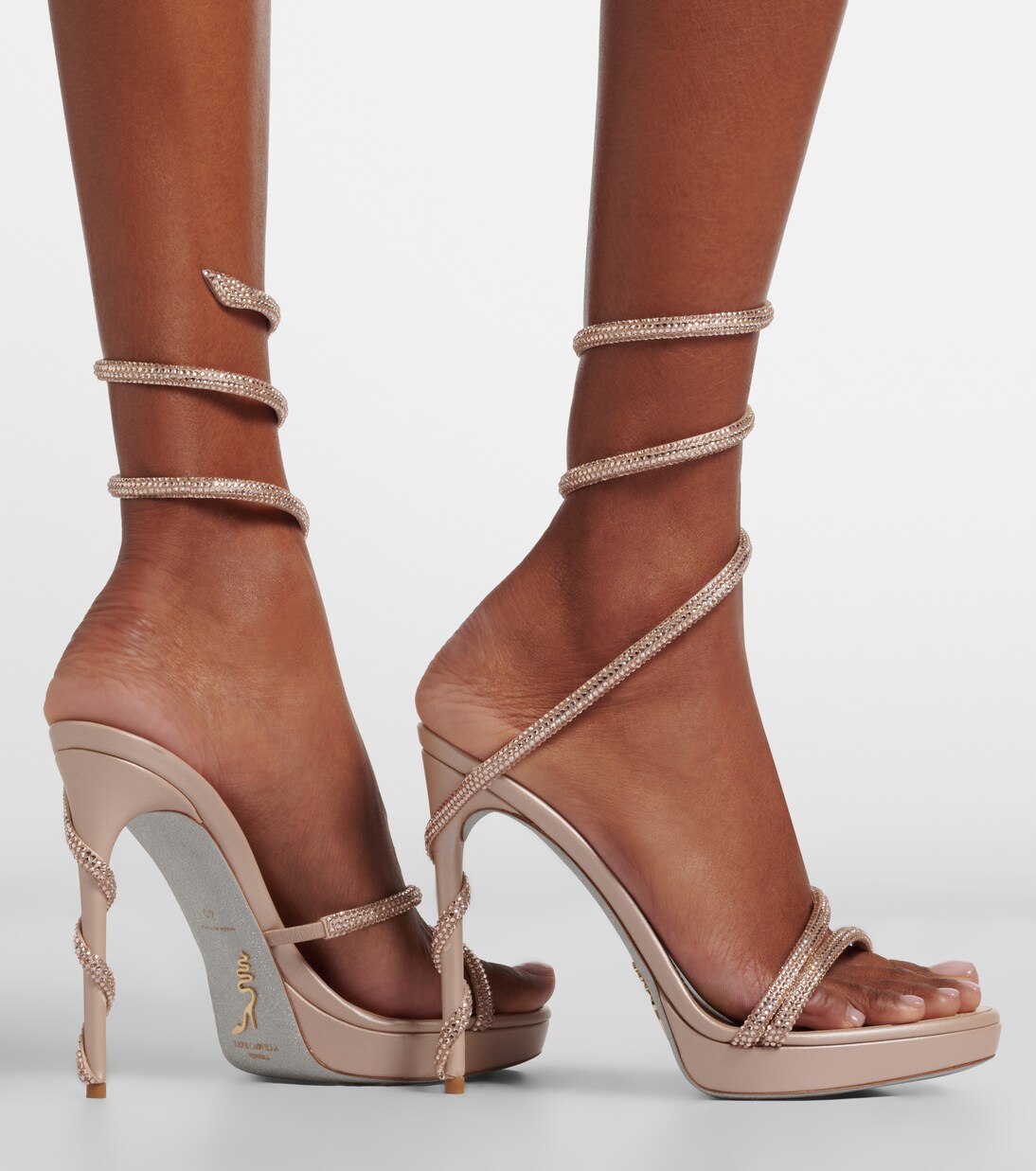 Margot embellished platform sandals | Rene Caovilla