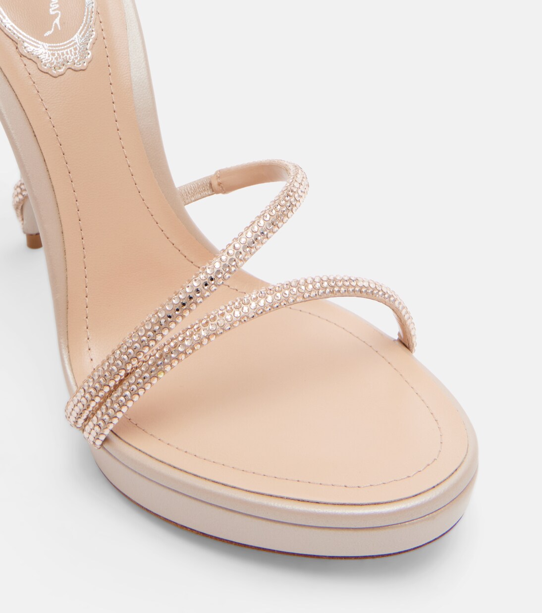 Margot embellished platform sandals | Rene Caovilla