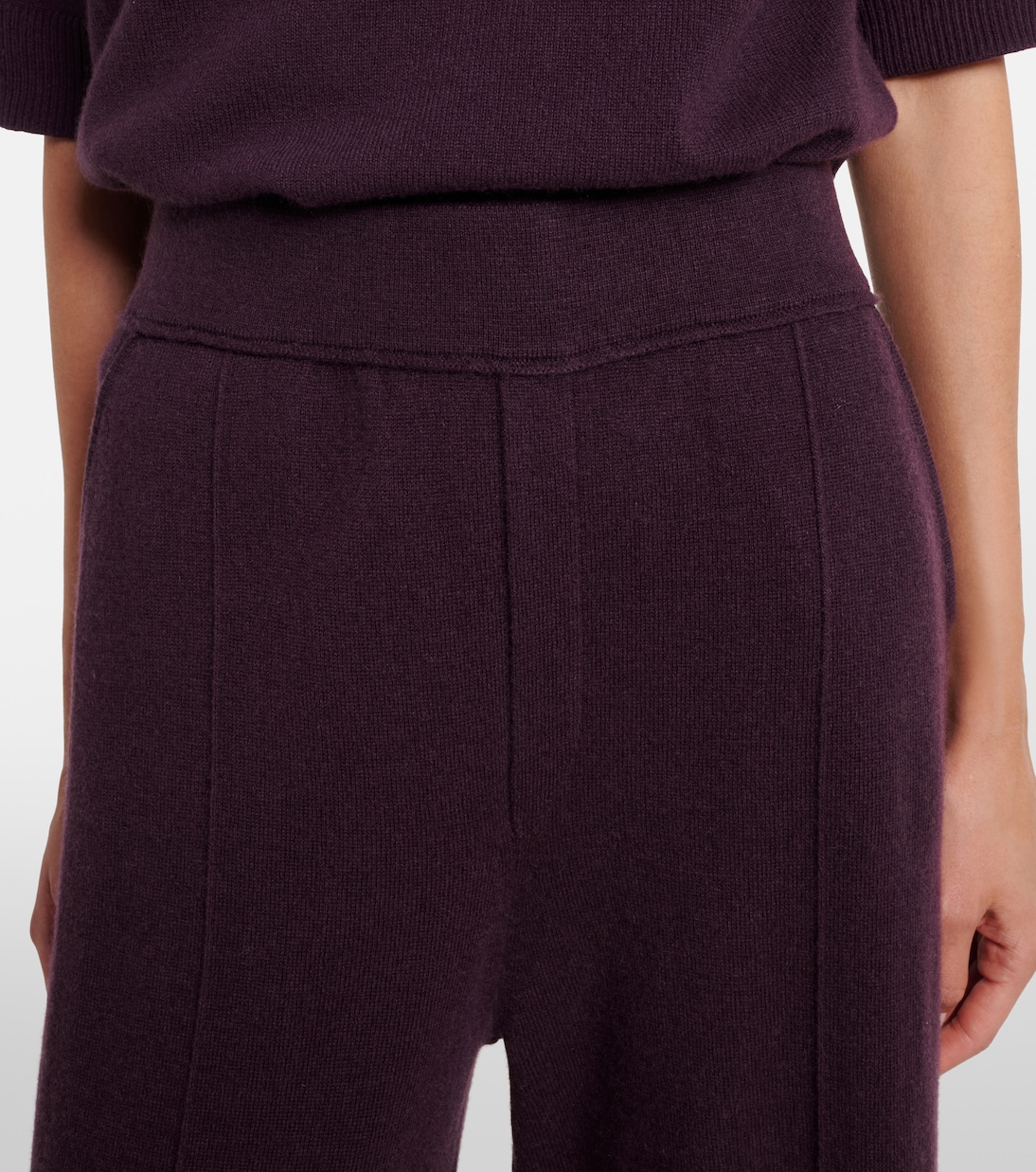 Wool and cashmere wide-leg pants | Jardin des Orangers