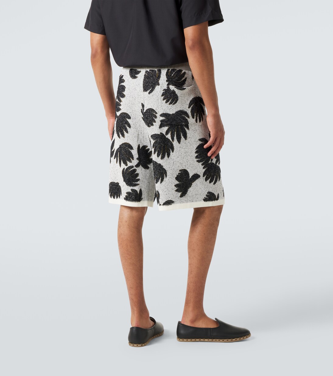 Jacquard terry shorts | Commas