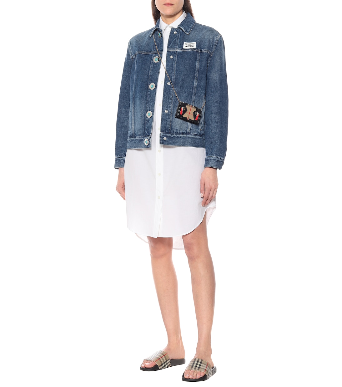 Pantoletten Vintage Check | Burberry