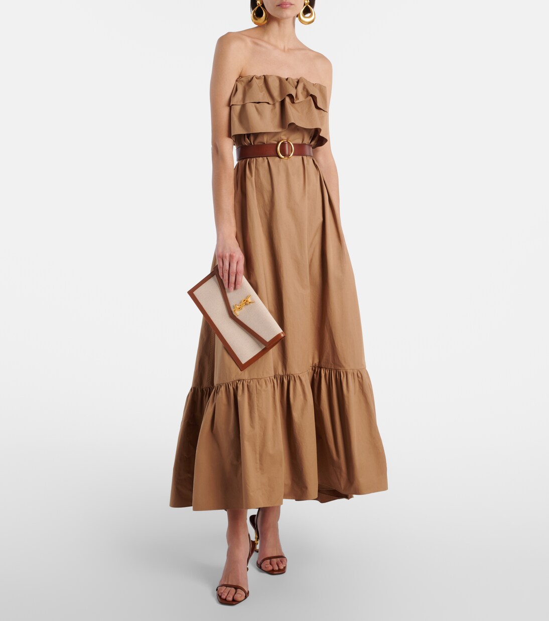 Uptown canvas clutch | Saint Laurent