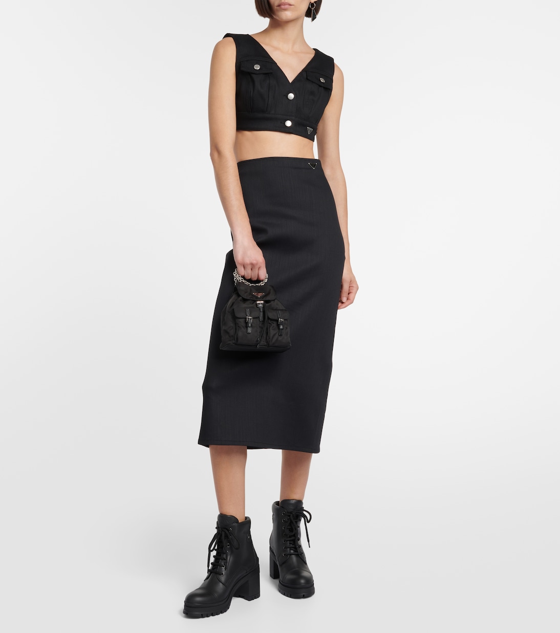 Sac à dos Mini en nylon | Prada