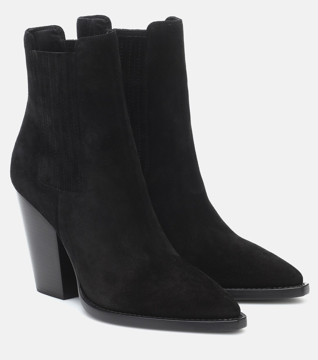 Theo 95 suede ankle boots | Saint Laurent