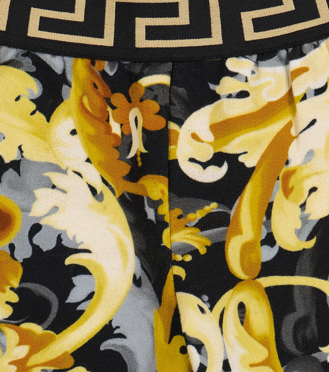 Baby Baroccoflage cotton sweatpants | Versace Kids