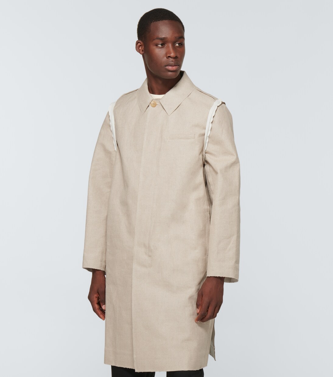Raw-edge Mac coat | Undercover