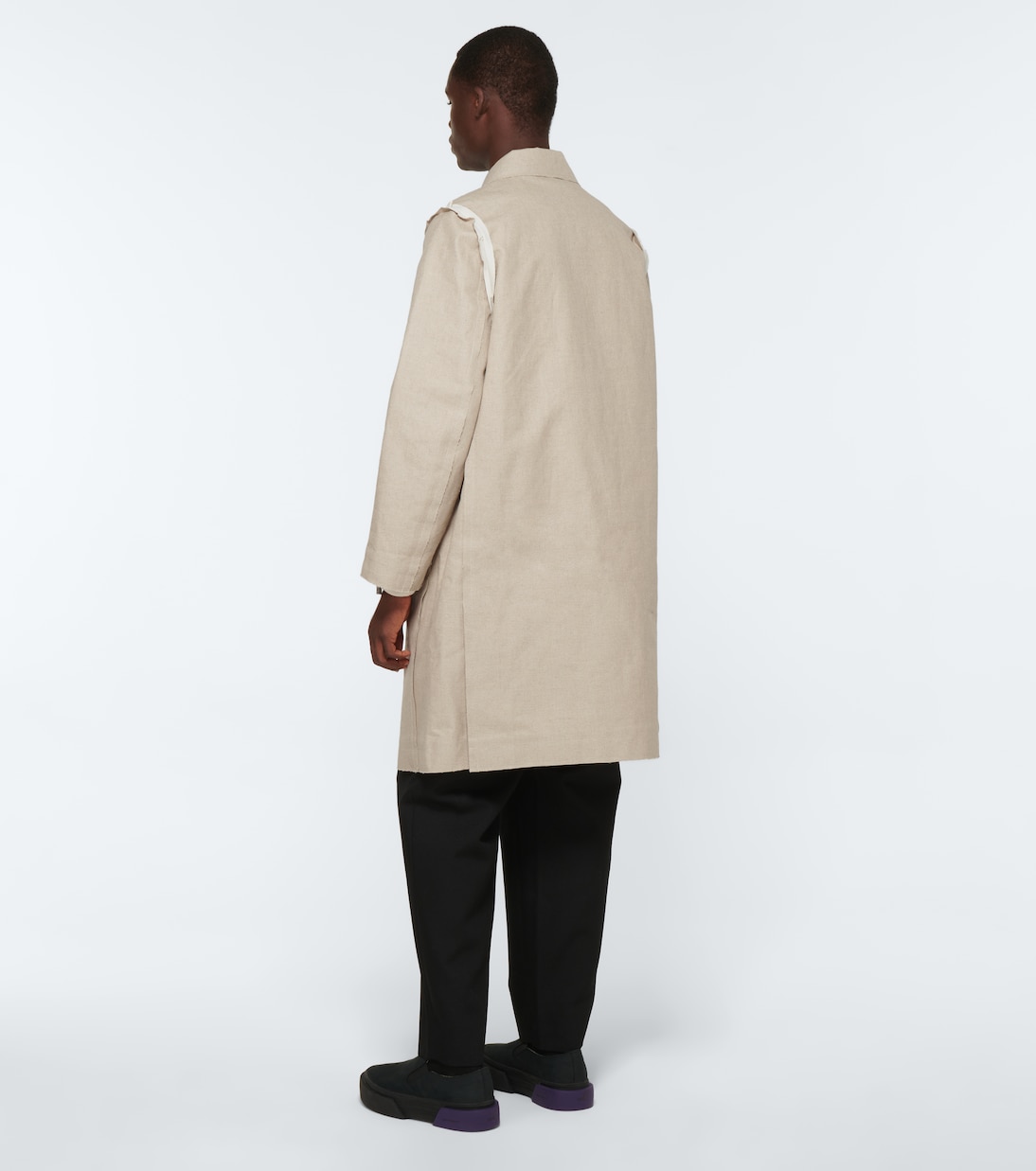 Raw-edge Mac coat | Undercover