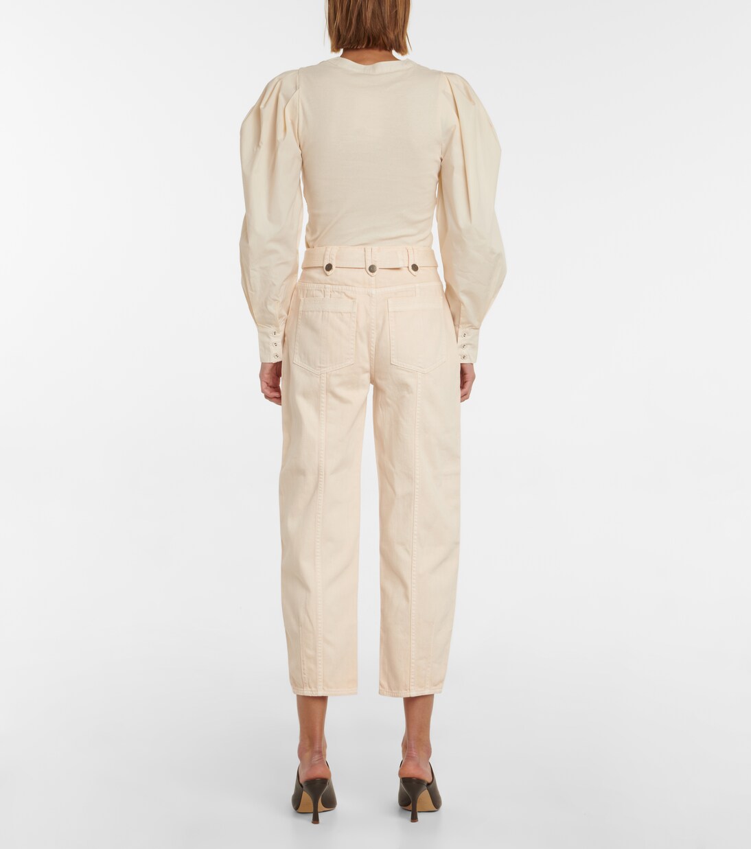 Waverly belted high-rise jeans | Ulla Johnson