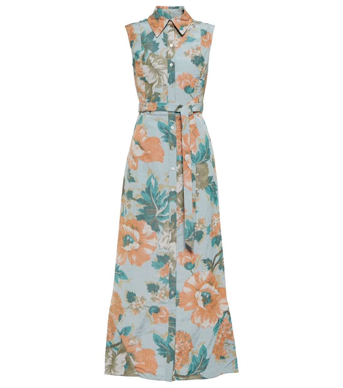 Robe midi Mona à fleurs | Erdem