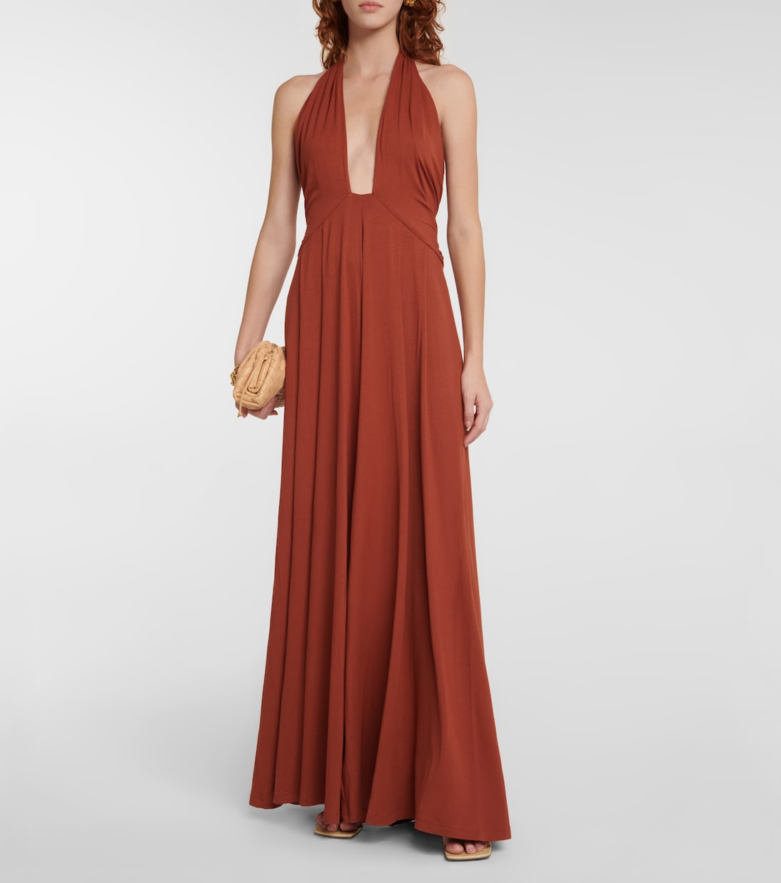 Jumpsuit Cacao Notes aus Jersey | Johanna Ortiz