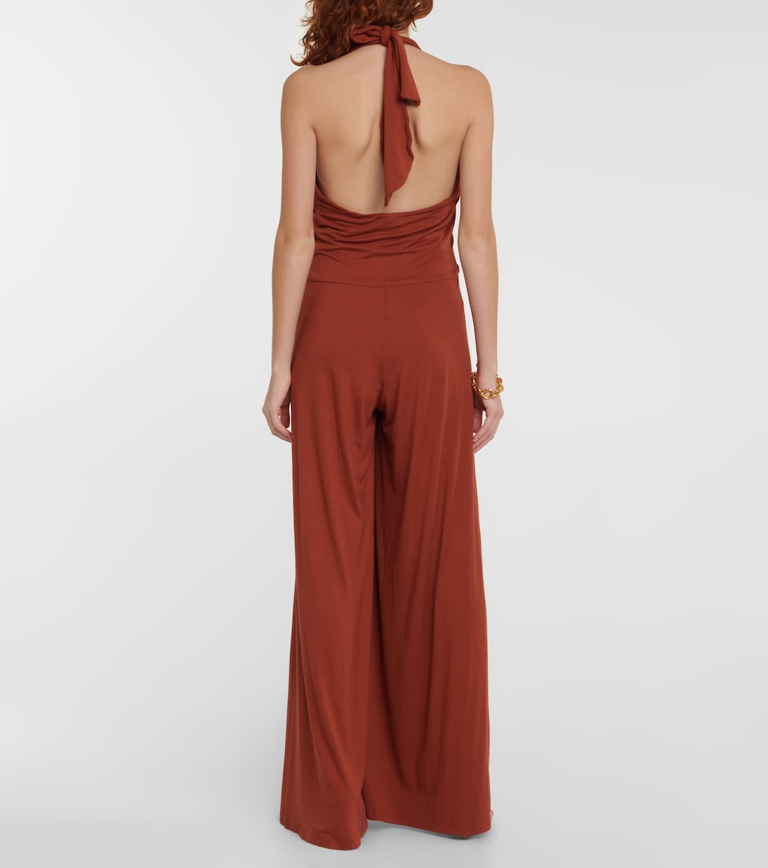 Jumpsuit Cacao Notes aus Jersey | Johanna Ortiz