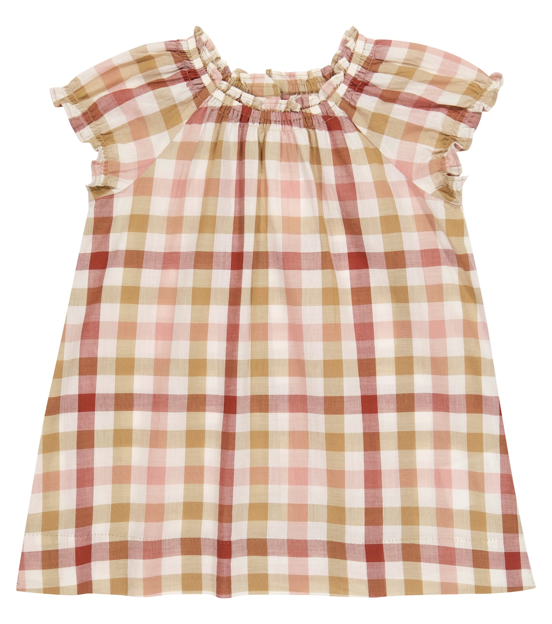 Baby Sidwell gingham cotton dress | Bonpoint