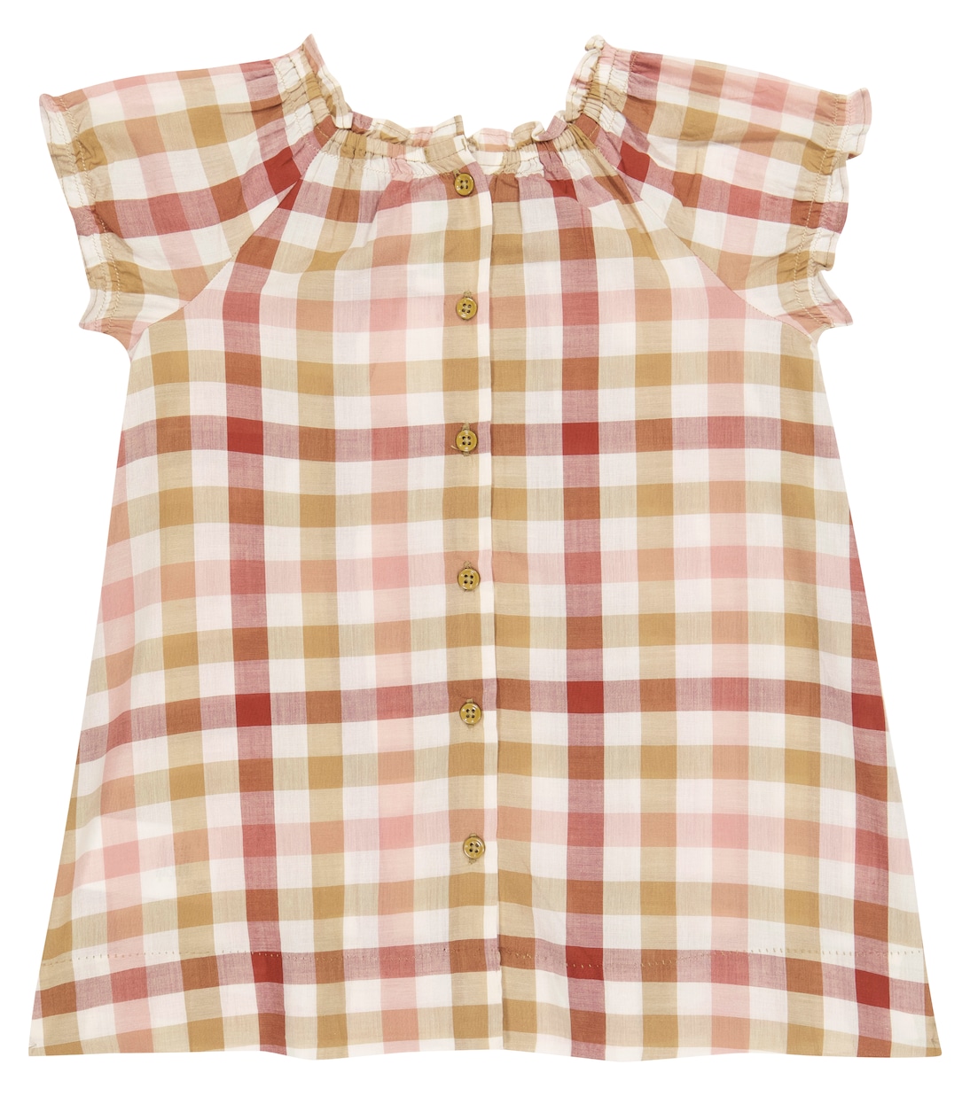 Baby Sidwell gingham cotton dress | Bonpoint