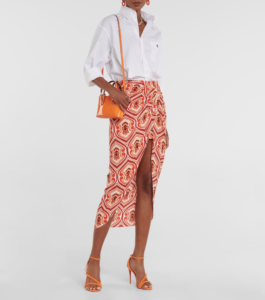 Tote Cabata Nano de charol | Christian Louboutin