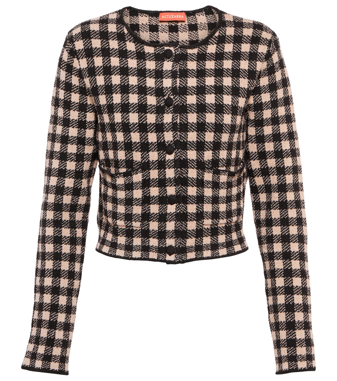 Flicker checked cardigan | Altuzarra