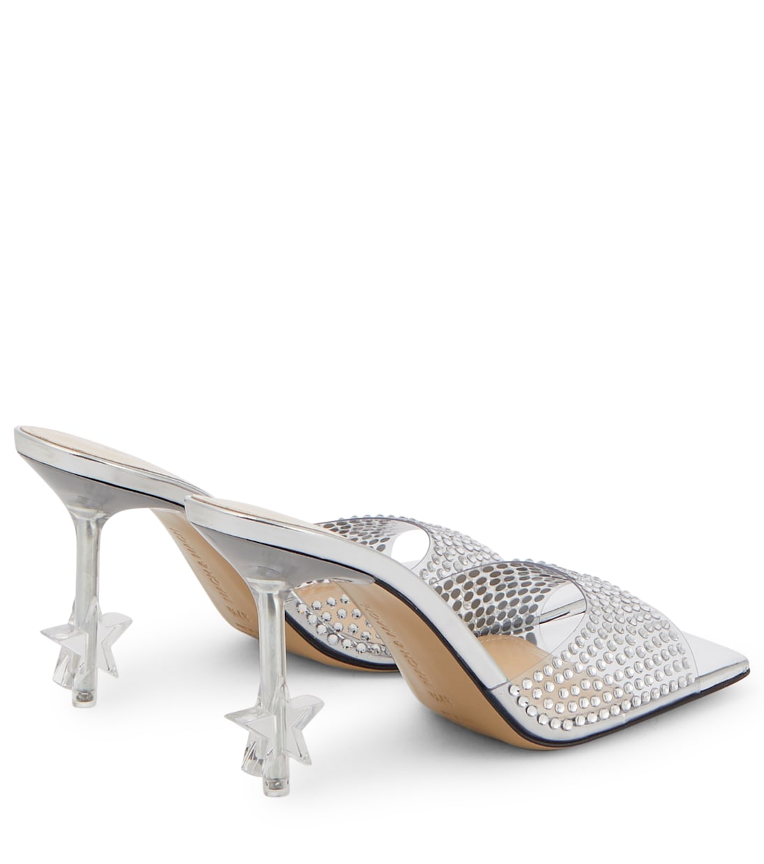 Verzierte Pantoletten Star | Mach & Mach