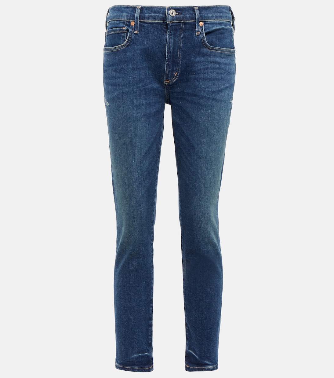 Mid-Rise Cropped Slim Jeans Ella | Citizens of Humanity