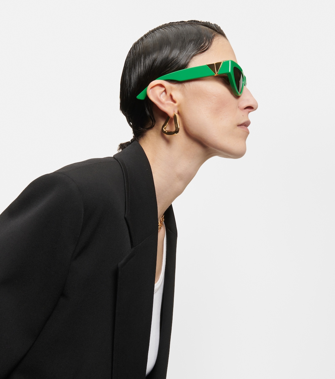 Lunettes de soleil œil-de-chat Angle | Bottega Veneta