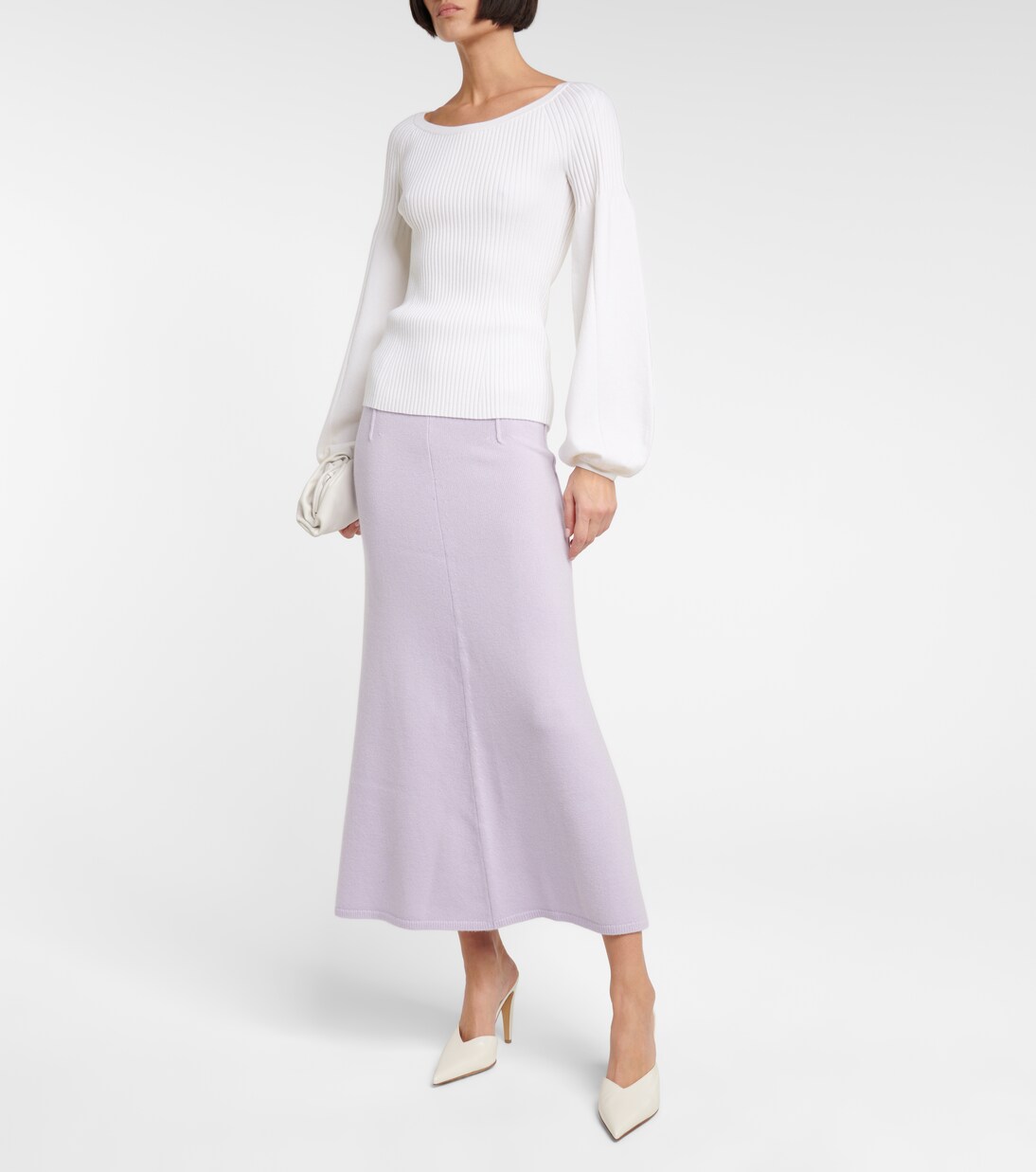 Pull Sleek Ribs en laine mélangée | Dorothee Schumacher