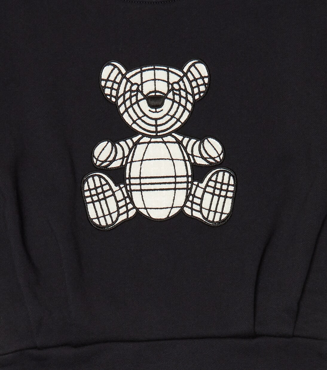 Printed cotton sweater dress | Burberry Kids