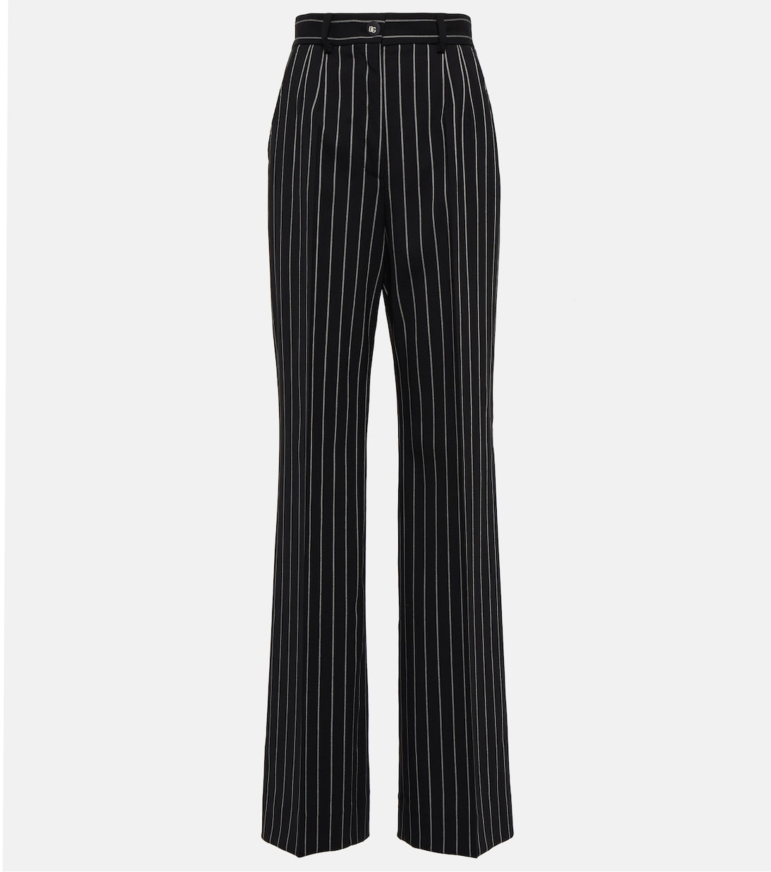High-Rise-Hose aus einem Wollgemisch | Dolce&Gabbana
